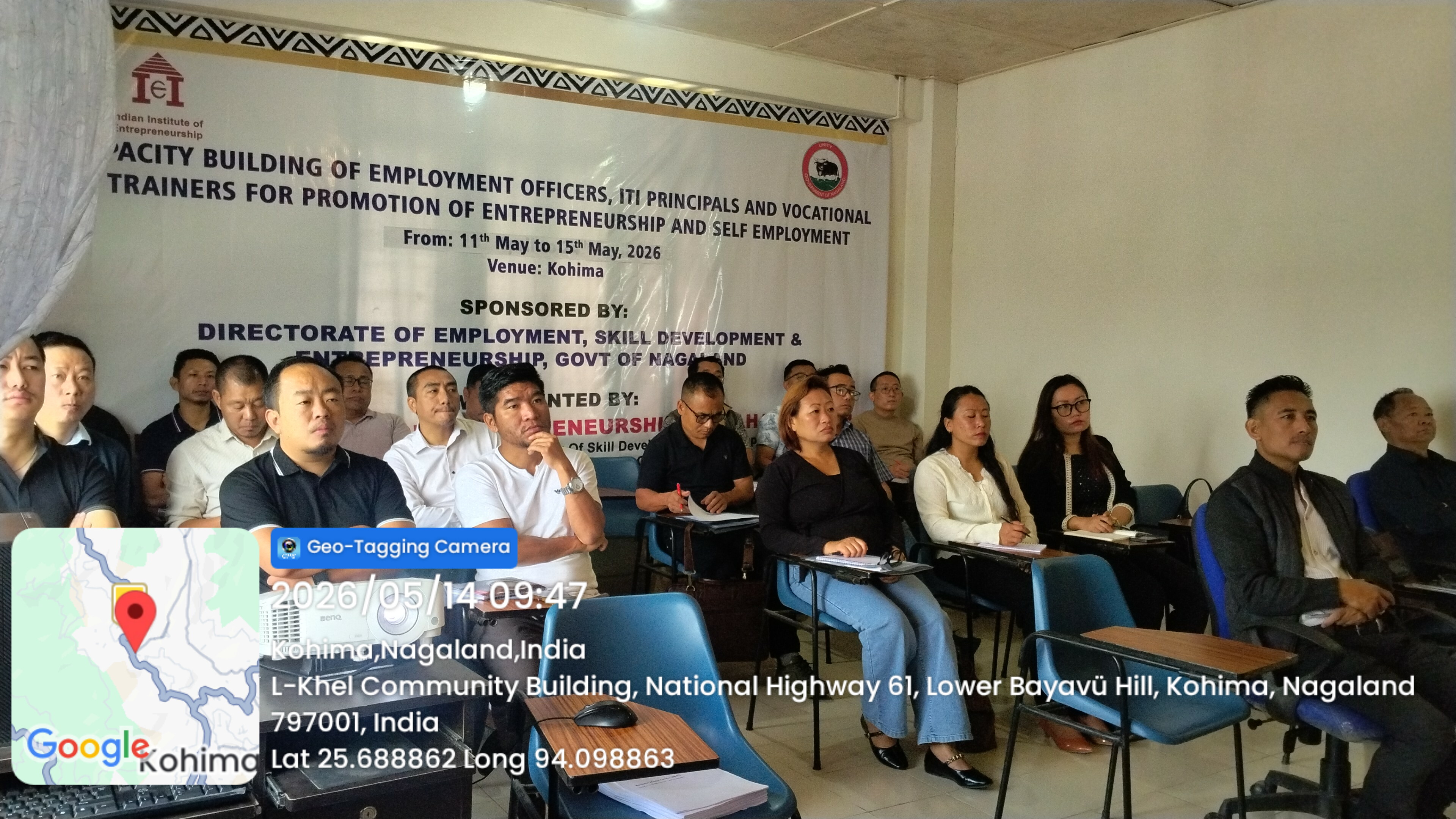 CAPACITY BUILDING PROGRAM ON ENTREPRENEURSHIP PROMOTION AND MENTORING OF OFFICIALS AND ITI FACULTY OF NAGALAND